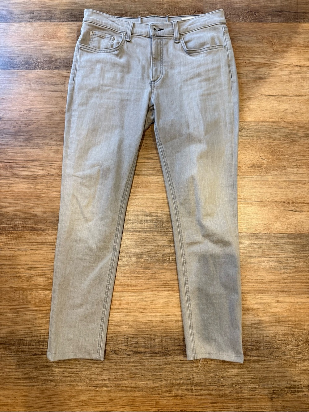 rag & bone Cropped Slim Jeans in Burmese